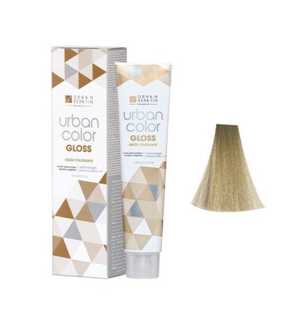 Coloration Sans Ammoniaque Urban Gloss 10.32 Blond Platine Doré Irisé 60ml