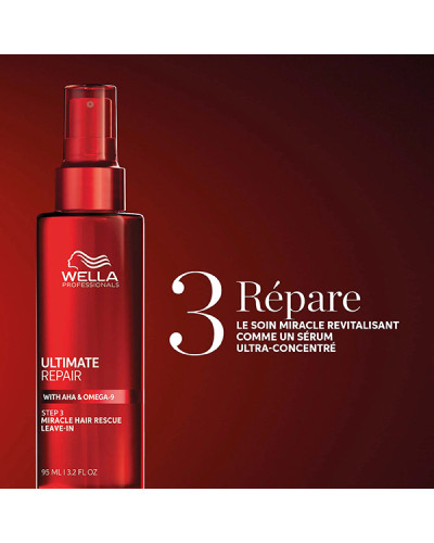 Soin Cheveux Miracle Revitalisant Ultimate Reapair Wella 95ml
