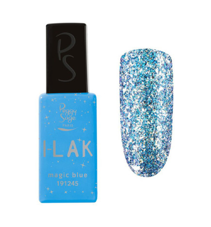 Vernis semi-permanent I-LAK Magic Blue Peggy Sage 11ml