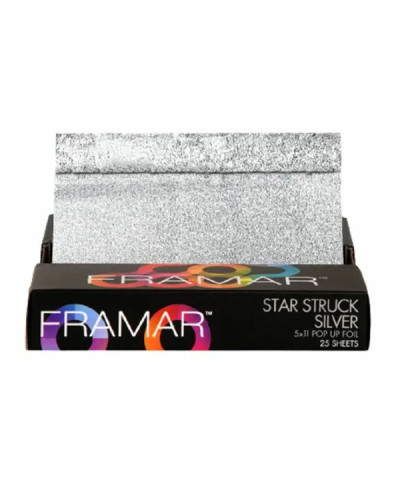 Feuilles d'aluminium prédécoupées x25 pcs Framar