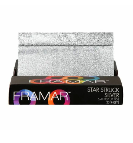 Feuilles d'aluminium prédécoupées x25 pcs Framar