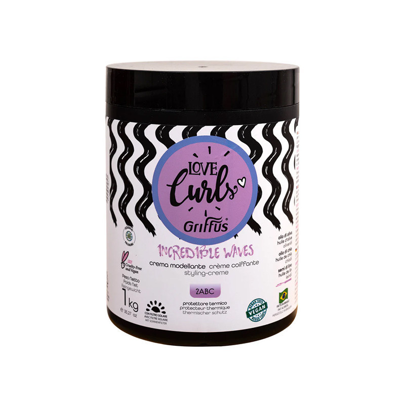 Creme Coiffante Love Curls Incredible Waves 1kg Creme Coiffante Love Curls Incredible Waves 1kg
