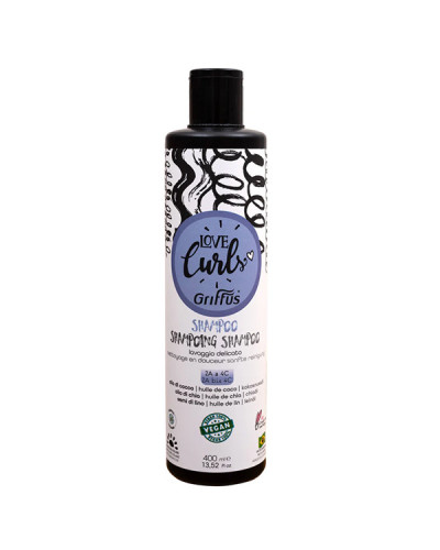 Shampoing Cheveux Ondulés, Frisés, Crépus Love Curls Griffus 400ml