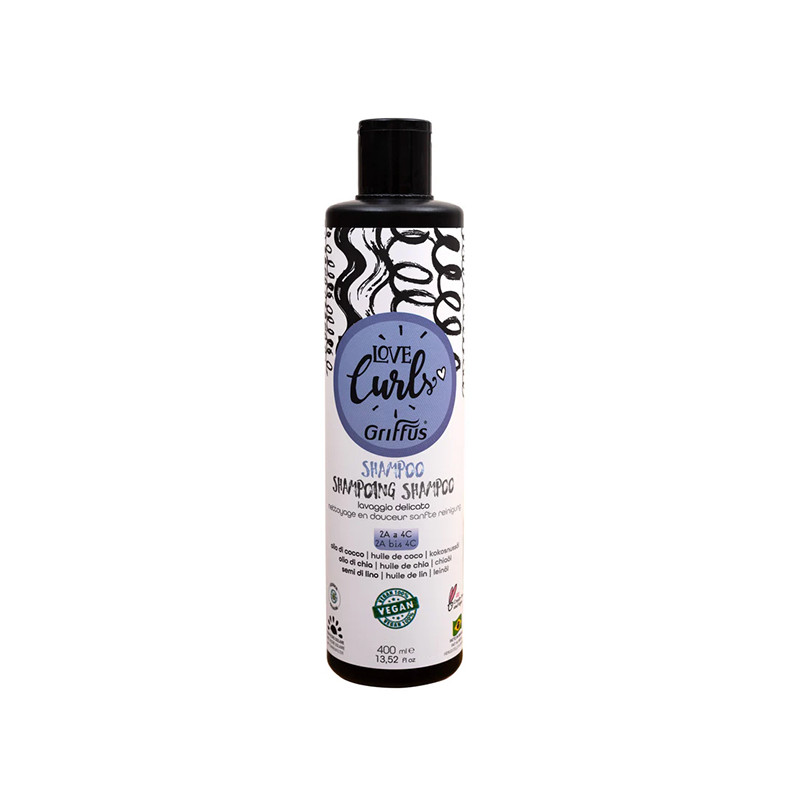 Shampoing Cheveux Ondulés, Frisés, Crépus Love Curls Griffus 400ml