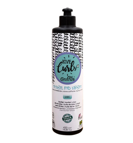 Crème Coiffante Love Curls Naturel And Vibrant Griffus 420ml
