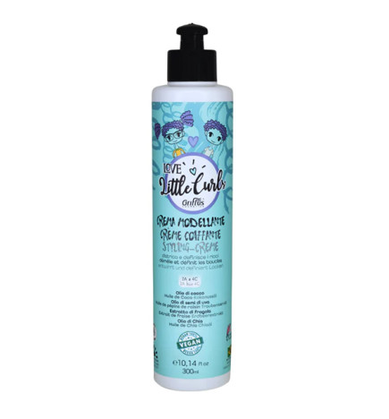 LOVE LITTLE CURLS ENFANT CREME MODELANTE 2 à 4 ABC (ondulés,frisés,crépus) 300ml
