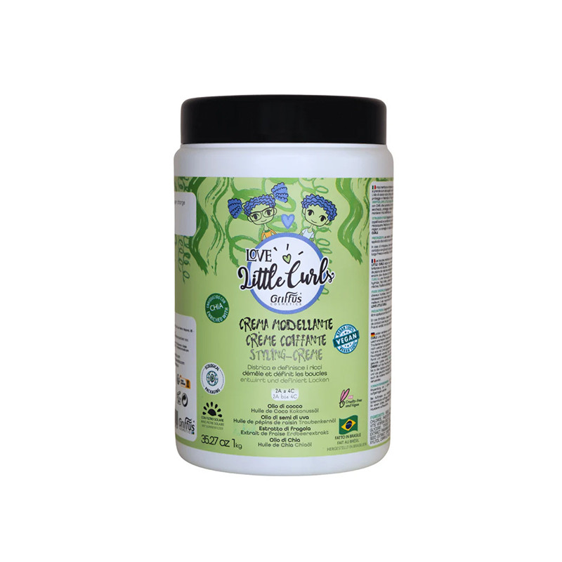 LOVE LITTLE CURLS ENFANT CREME MODELANTE 2 à 4 ABC (ondulés,frisés,crépus) 1kg