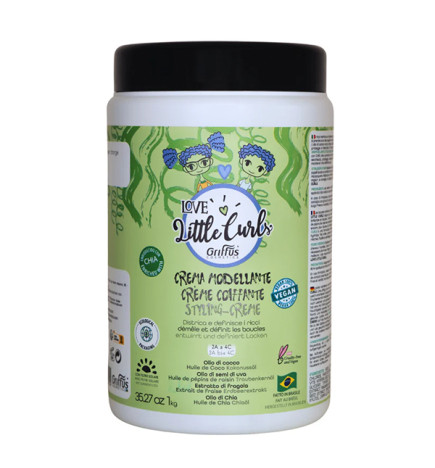 LOVE LITTLE CURLS ENFANT CREME MODELANTE 2 à 4 ABC (ondulés,frisés,crépus) 1kg