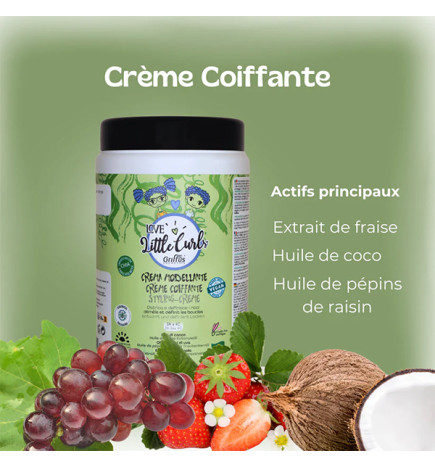 LOVE LITTLE CURLS ENFANT CREME MODELANTE 2 à 4 ABC (ondulés,frisés,crépus) 1kg