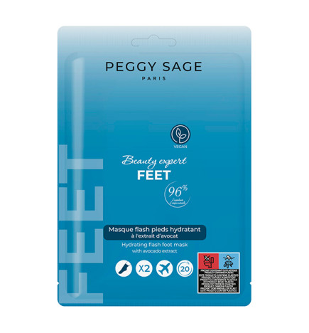 Masque Flash Pieds Hydratant 2x8ml Peggy Sage