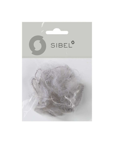 Lot de 2 Filets Cheveux Invisibles Gris Sibel