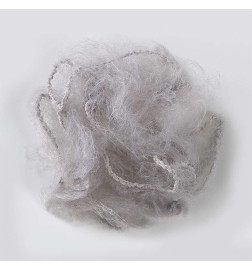 Lot de 2 Filets Cheveux Invisibles Gris Sibel