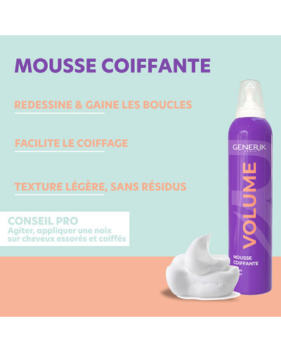 Mousse Coiffante Generik 300ml