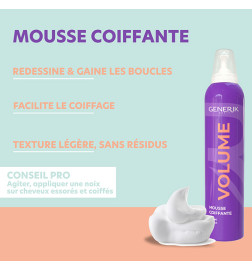 Mousse Coiffante Generik 300ml