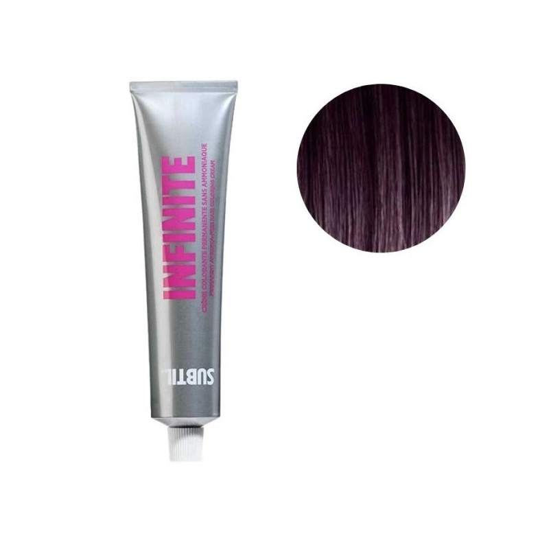 Crème Infinite N°5.26 Chatain Clair Violet rouge 60ml Crème Infinite N°5.26 Chatain Clair Violet rouge 60ml