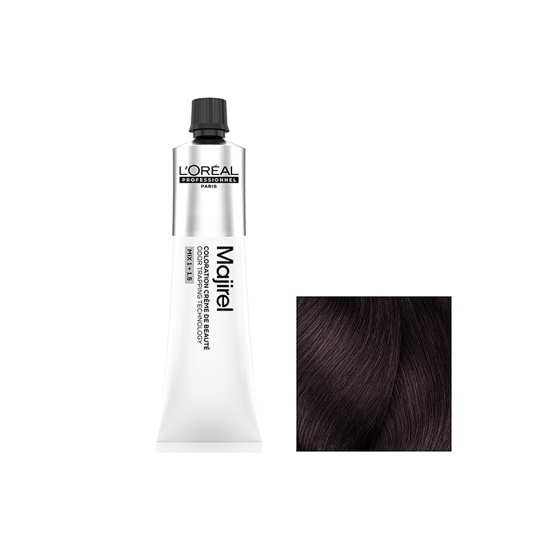 Majirel 4,20 Châtain Violine Intense L'oréal Professionnel 60ml Majirel 4,20 Châtain Violine Intense L'oréal Professionnel 60ml