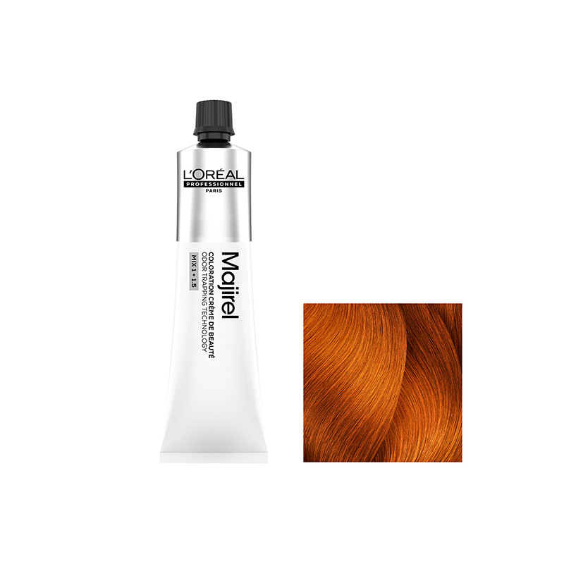 Majirel 7,43 Blond Cuivré Doré L'oréal Professionnel 60ml Majirel 7,43 Blond Cuivré Doré L'oréal Professionnel 60ml