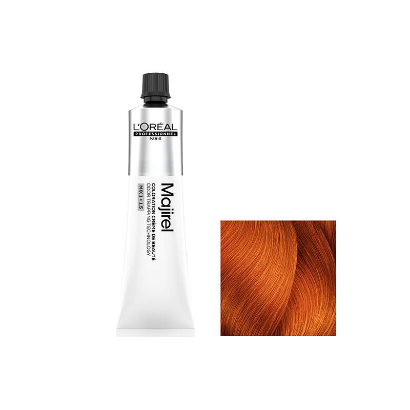 Majirel 7,45 Blond Cuivré Acajou L'oréal Professionnel 60ml Majirel 7,45 Blond Cuivré Acajou L'oréal Professionnel 60ml