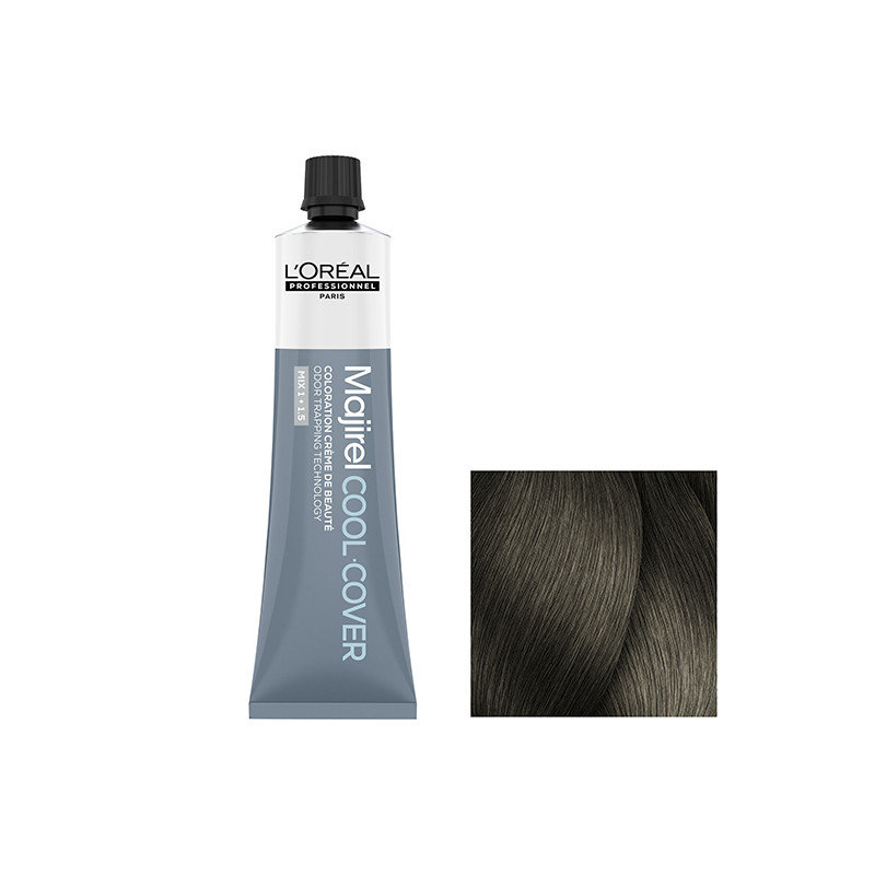 Majirel Cool Cover 5,17 Châtain Clair L'oréal Professionnel 60ml Majirel Cool Cover 5,17 Châtain Clair L'oréal Professionnel 60ml