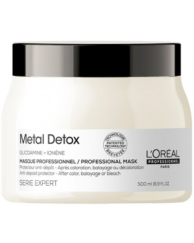 Masque Cheveux Métal Détox Série Expert L'Oréal Professionnel 500ml
