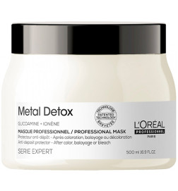 Masque Cheveux Métal Détox Série Expert L'Oréal Professionnel 500ml