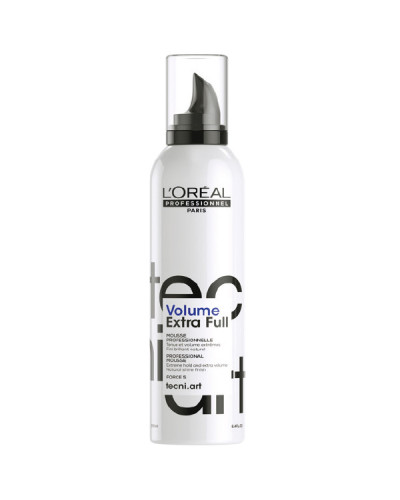 Mousse Fixation Longue Tenue Volume Extra Full Tecni.art 250ml