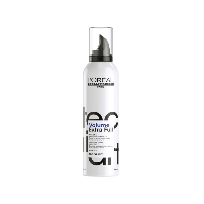 Mousse Fixation Longue Tenue Volume Extra Full Tecni.art 250ml Mousse Fixation Longue Tenue Volume Extra Full Tecni.art 250ml
