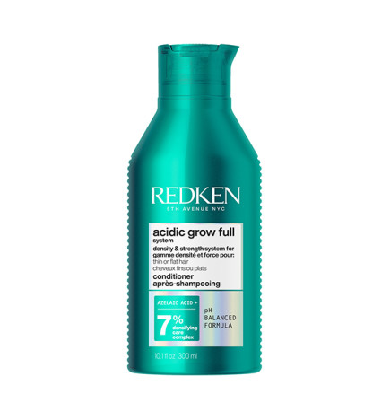 Après-Shampoing Densité Cheveux Fins 3 Min Acidic Grow Full System Redken 300ml