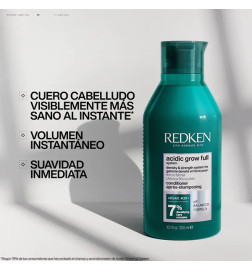 Après-Shampoing Densité Cheveux Fins 3 Min Acidic Grow Full System Redken 300ml