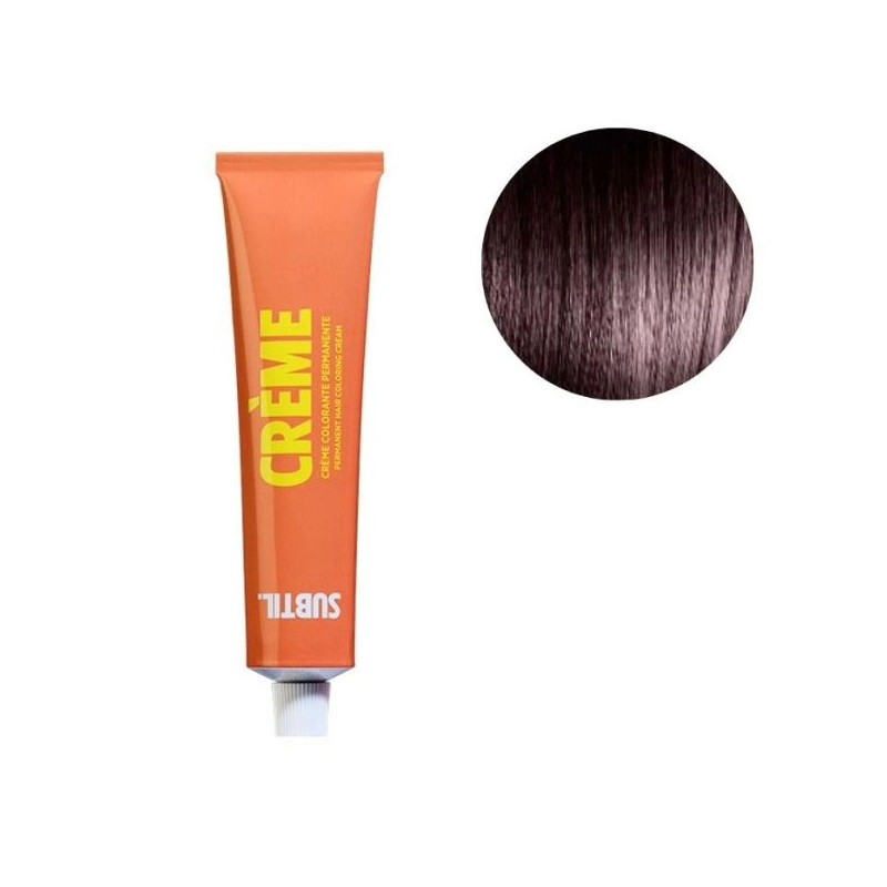 Subtil Crème N°5.52 Châtain Clair Acajou Irisé 60ml
