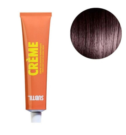 Subtil Crème N°5.52 Châtain Clair Acajou Irisé 60ml