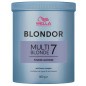 Poudre de Décoloration Blondor Multiblond 7 Tons Wella 800 gr Poudre de Décoloration Blondor Multiblond 7 Tons Wella 800 gr