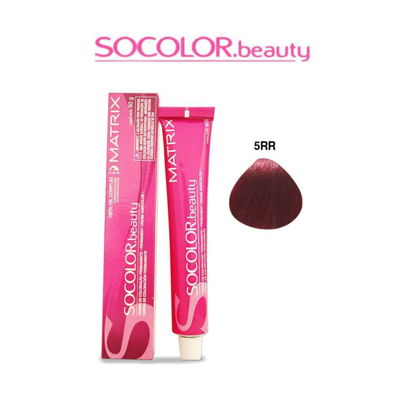 Socolor N° 5RR Matrix 90ml Socolor N° 5RR Matrix 90ml