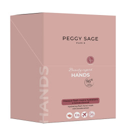Boite de 15 Masques Flash Hydatant Mains 2x8ml Peggy Sage
