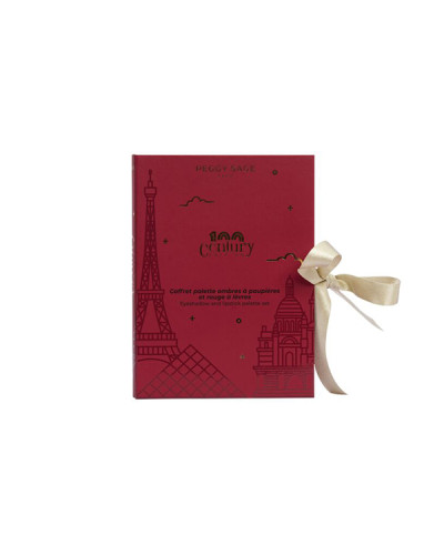 PS COFFRET PALETTE OMBRES À PAUPIÈRES ET ROUGE À LÈVRES - CENTURY EDITION
