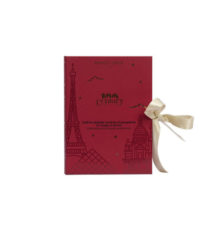 PS COFFRET PALETTE OMBRES À PAUPIÈRES ET ROUGE À LÈVRES - CENTURY EDITION