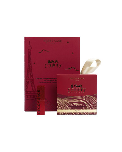 PS COFFRET PALETTE OMBRES À PAUPIÈRES ET ROUGE À LÈVRES - CENTURY EDITION