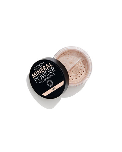 Poudre Libre Minérale Finition Naturelle Mate  002 Ivoire 8gr Gosh