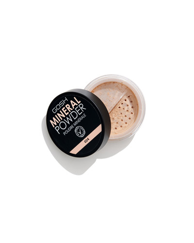 Poudre Libre Minérale Finition Naturelle Mate  004 Naturel 8gr Gosh