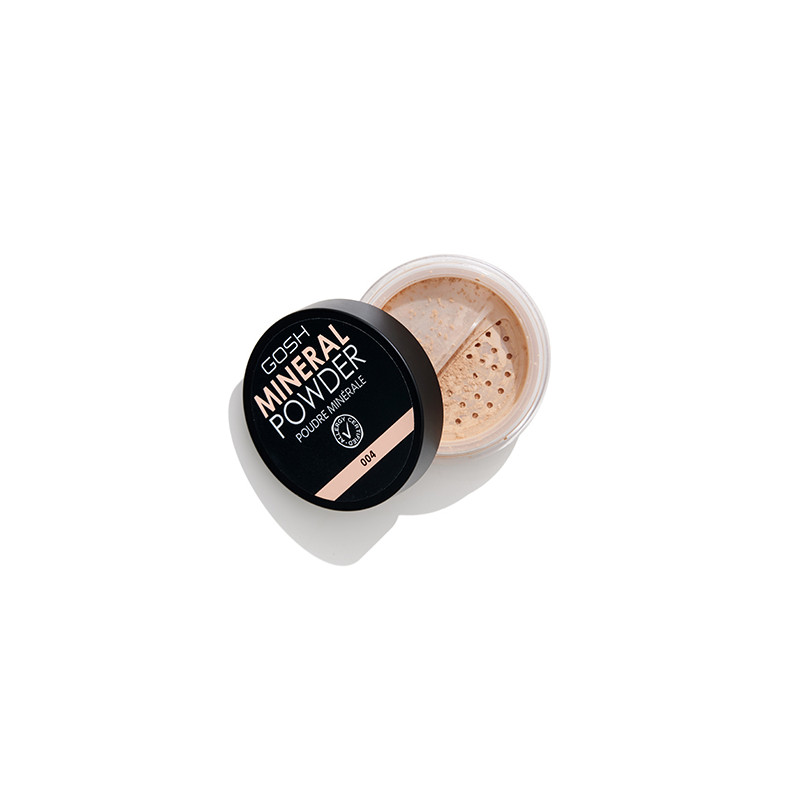 Poudre Libre Minérale Finition Naturelle Mate 004 Naturel 8gr Gosh Poudre Libre Minérale Finition Naturelle Mate 004 Naturel 8gr Gosh