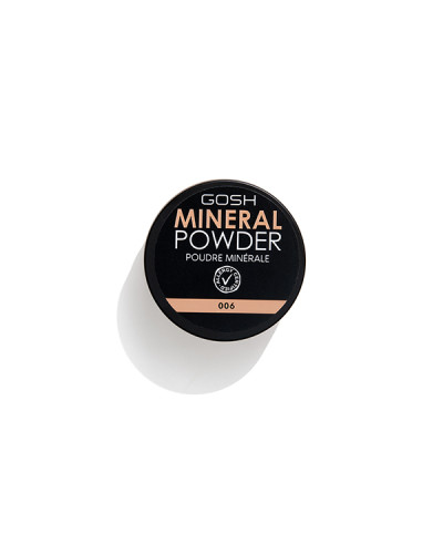 Poudre Libre Minérale Finition Naturelle Mate  006 Miel 8gr Gosh