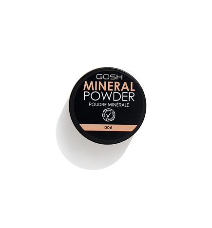 Poudre Libre Minérale Finition Naturelle Mate  006 Miel 8gr Gosh