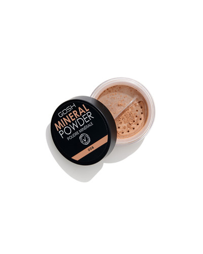 Poudre Libre Minérale Finition Naturelle Mate  008 Hâlé 8gr Gosh