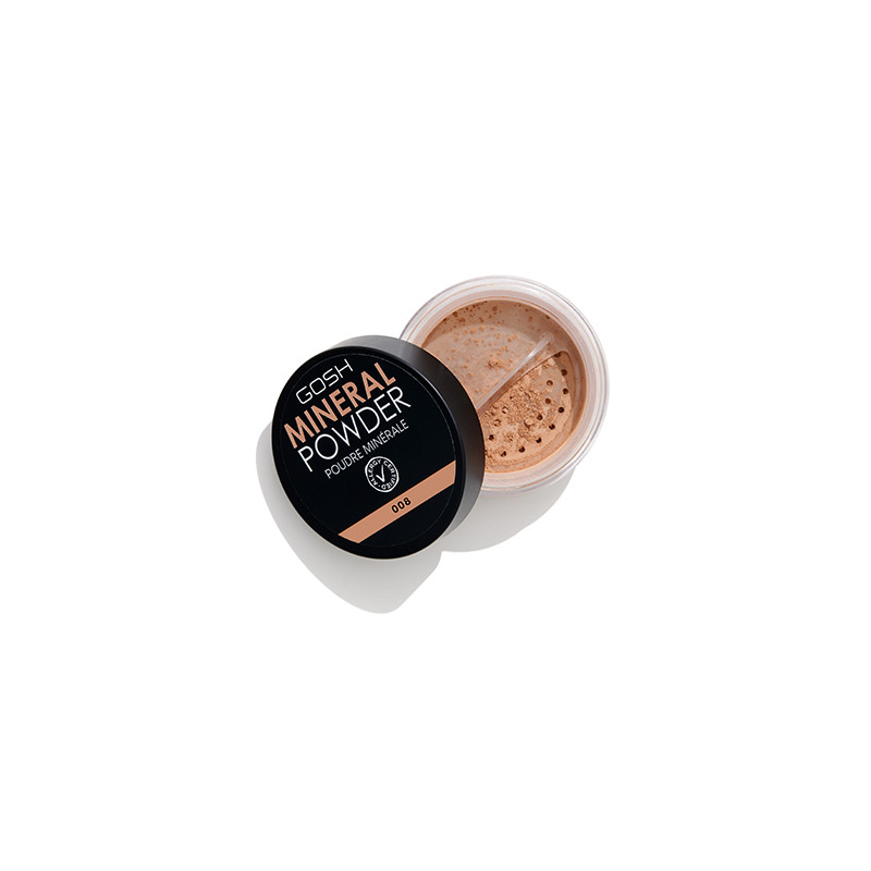 Poudre Libre Minérale Finition Naturelle Mate  008 Hâlé 8gr Gosh