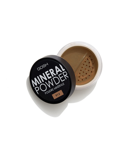 Poudre Libre Minérale Finition Naturelle Mate  012 Caramel 8gr Gosh