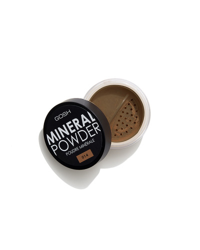 Poudre Libre Minérale Finition Naturelle Mate  014 Cappucino 8gr Gosh