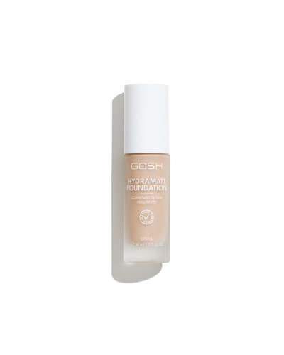 Fond de Teint Hydramatt 002R Très ClairTeinte Rouge Pour Sous-Ton Froid 30ml Gosh