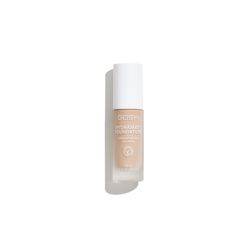 Fond de Teint Hydramatt 002R Très ClairTeinte Rouge Pour Sous-Ton Froid 30ml Gosh