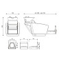 Bac de Lavage Miami Wash Fixe Bac de Lavage Miami Wash Fixe