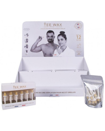 Présentoir 20 coffrets Sticks cire d'épilation Tee Wax